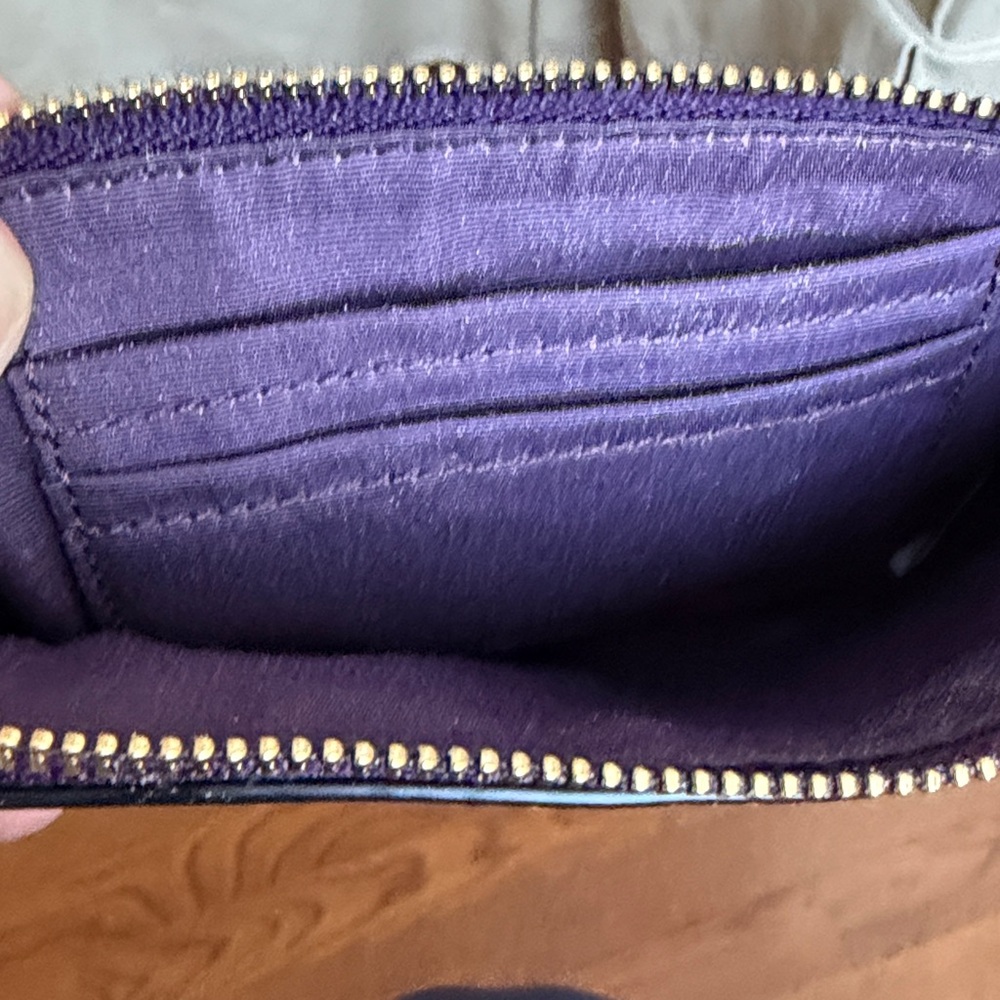 Coach Corner Zip Wristlet - Picture 4 of 5